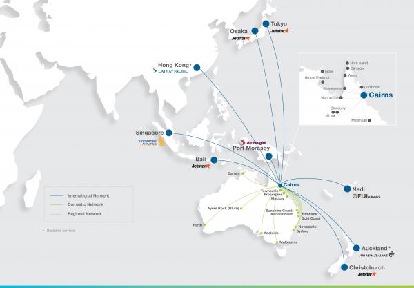 CA Route Map International Domestic Updated