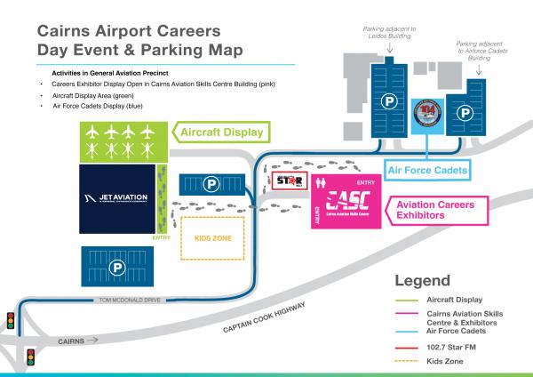 Careers Aviation Day Map